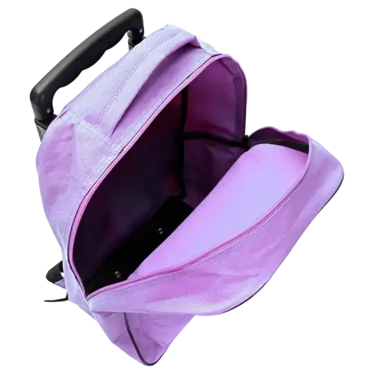 MOCHILA CARRO GOODPAK LILA 17 PULG."