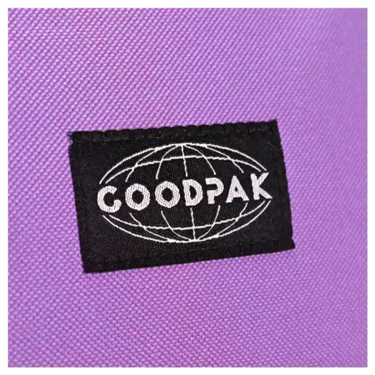 MOCHILA CARRO GOODPAK LILA 17 PULG."