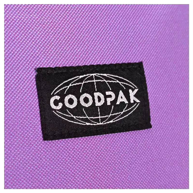 MOCHILA CARRO GOODPAK LILA 17 PULG."