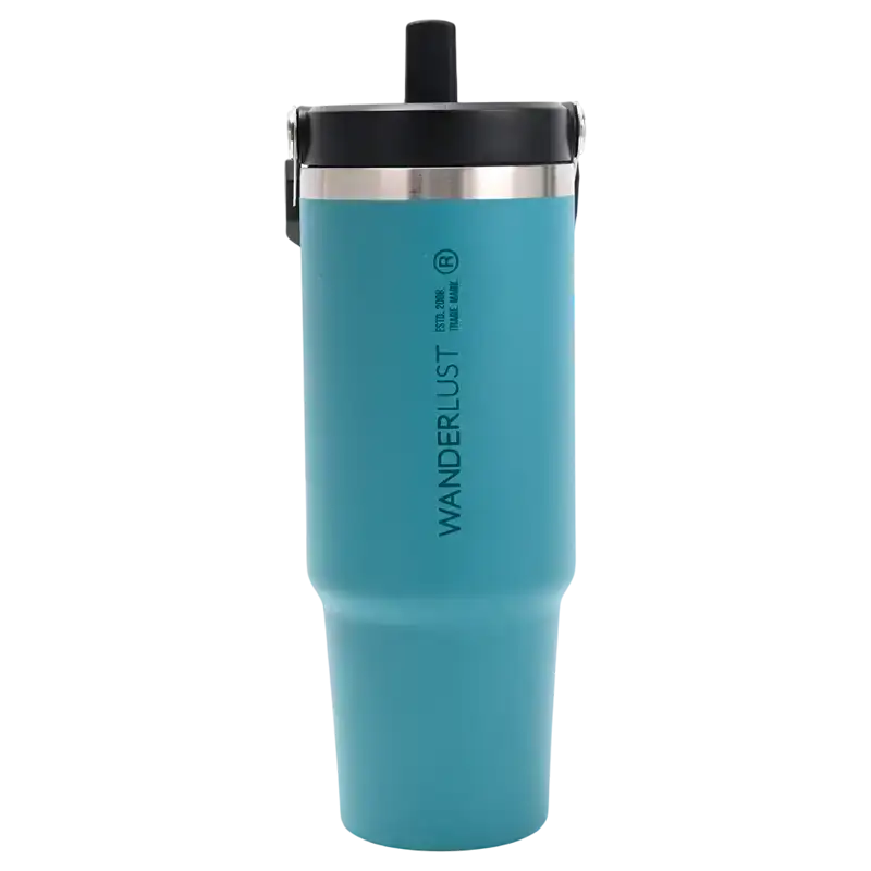 VASO TERMICO WANDERLUST C/PICO 900 ML SURTIDO VER