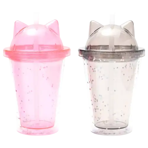 VASO INFANTIL GATITO 350 ML SURTIDO