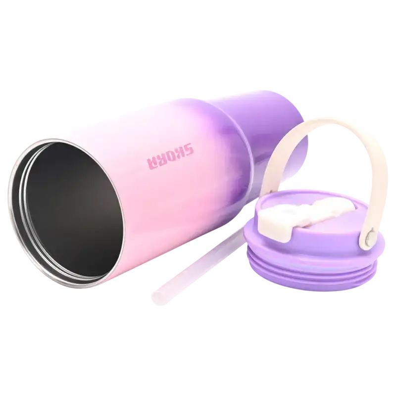 VASO TERMICO CON BOMBILLA 1182 ML SURTIDO