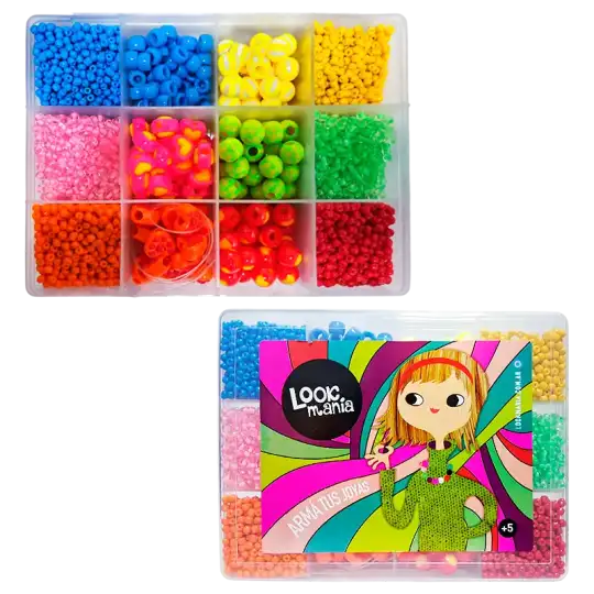 CAJA 12 DIV GRANDE VIDRIO GOLD LOOK