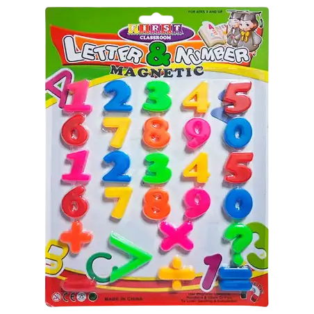 LETRAS O NUMEROS MAGNETICOS