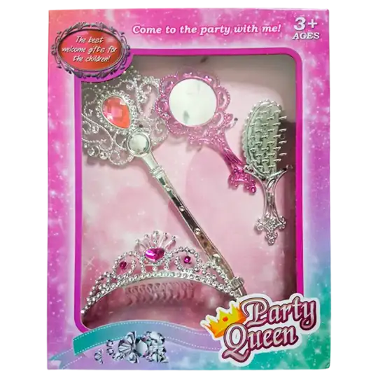 SET DE BELLEZA CON CORONA EN CAJA