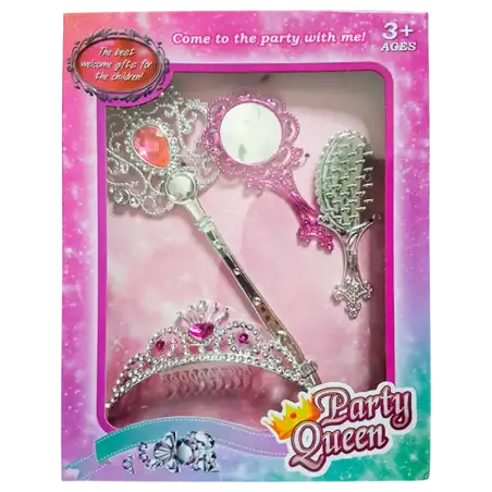 SET DE BELLEZA CON CORONA EN CAJA
