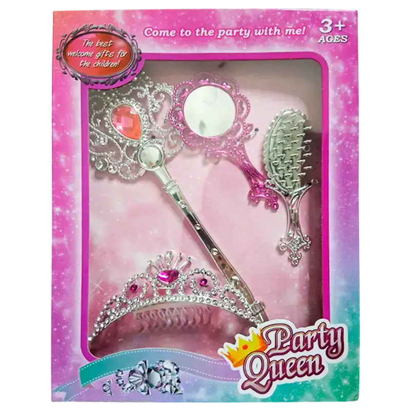 SET DE BELLEZA CON CORONA EN CAJA
