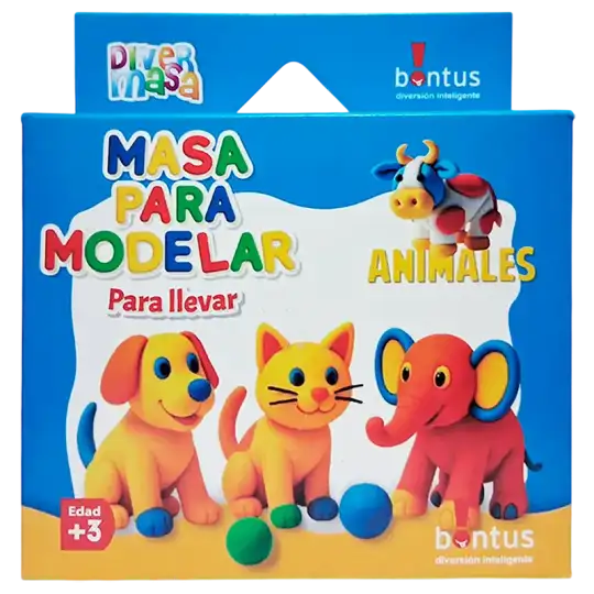 MASA PARA MODELAR ANIMALES BONTUS