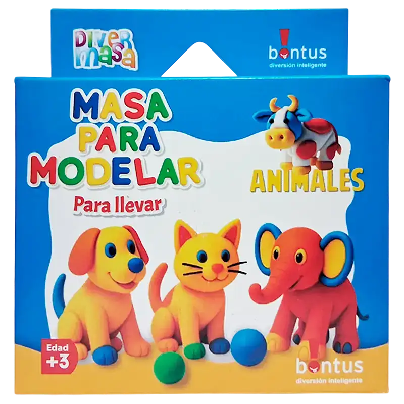 MASA PARA MODELAR ANIMALES BONTUS
