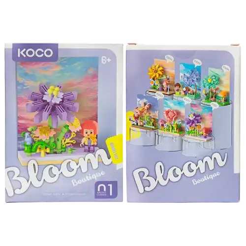 KOCO FLOWER ECENARIOS EN CAJA EXHBIDORA