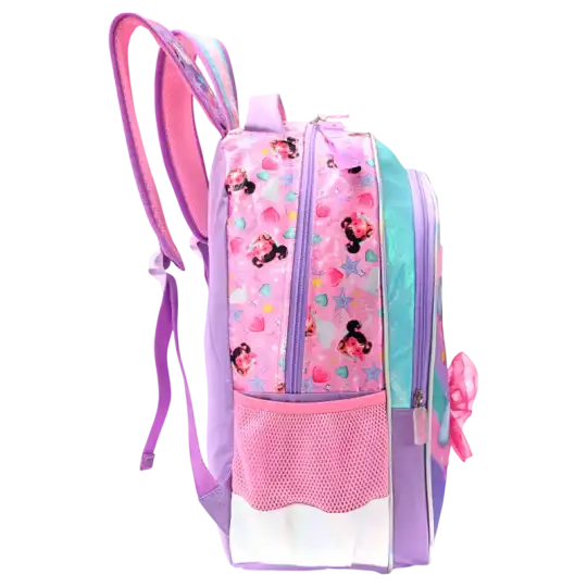 MOCHILA NENAS COOL ROSA C/LLAVERO