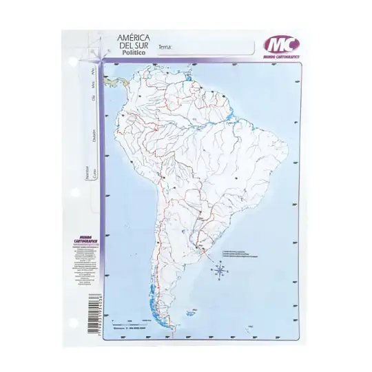MAPA N3 POLITICO AMERICA DEL SUR