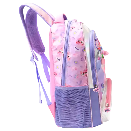 MOCHILA HAPPY PETS GATITA CON LLAVERO