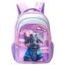 MOCHILA HAPPY PETS GATITA GRIS CON LLAVERO