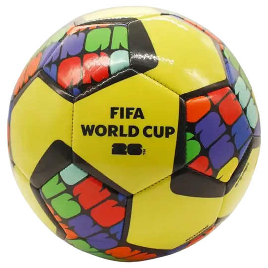 PELOTA DE FUTBOL FIFA AMARILLO ORIGINAL