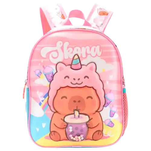 MOCHILA PETIT CAPIBARA UNICORNIO 12PULG