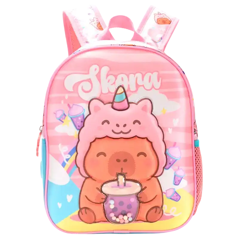 MOCHILA PETIT CAPIBARA UNICORNIO 12PULG