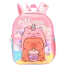 MOCHILA PETIT CAPIBARA UNICORNIO 12PULG