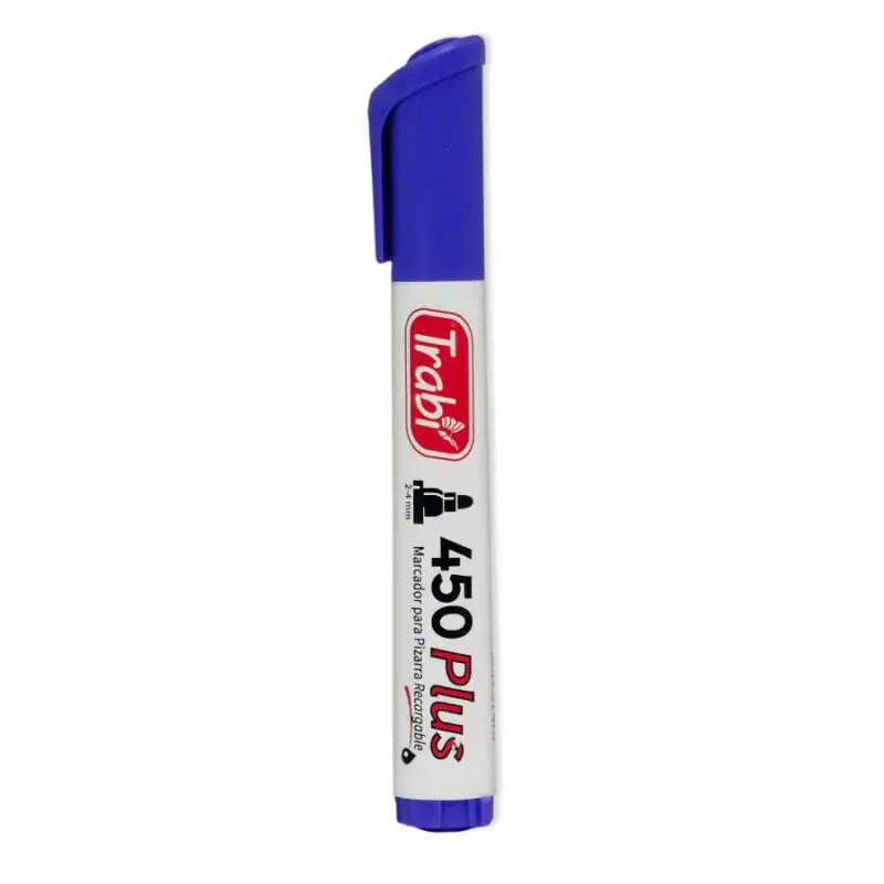 MARCADOR TRABI P/PIZARRA 450 VIOLETA X1