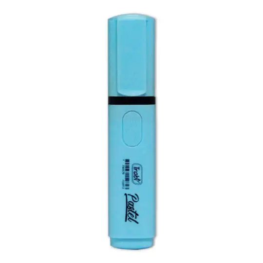 RESALTADOR TRABI TEXT  MARKER PASTEL CELESTE