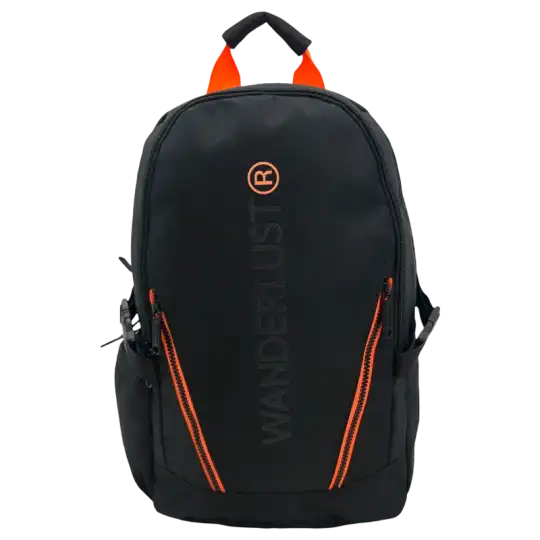 MOCHILA URBAN MODE CIERRE NARANJA. 18PULG