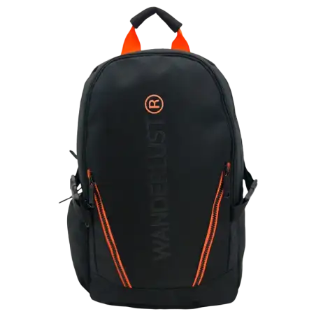 MOCHILA URBAN MODE CIERRE NARANJA. 18PULG