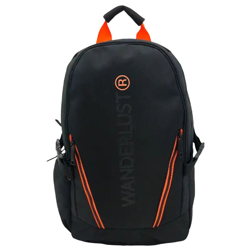 MOCHILA URBAN MODE CIERRE NARANJA. 18PULG