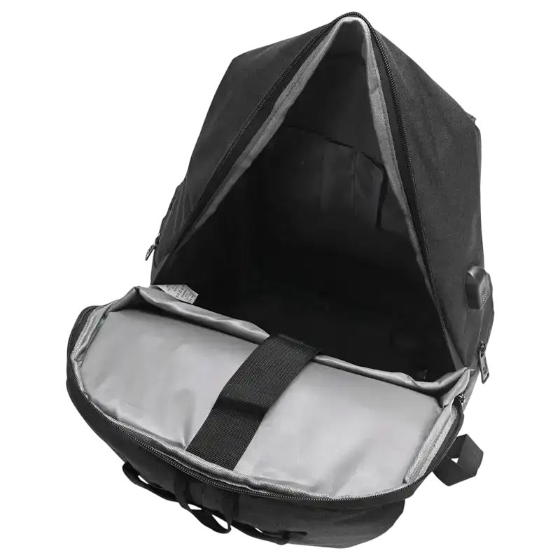 MOCHILA ANTIRROBO C/PUERTO Y CABLE USB BOL.INTER.N