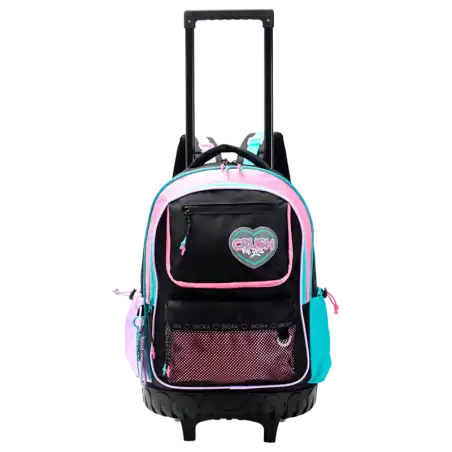 MOCHILA CARRO HAPPY LETTERING 18PULG