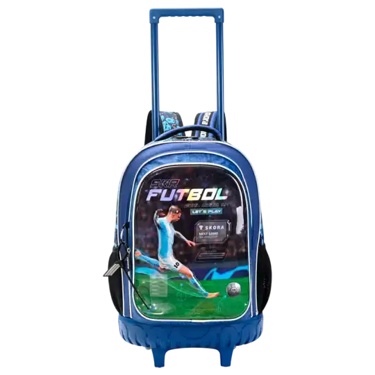 MOCHILA CARRO REF FUTBOL PLAYER 18PULG