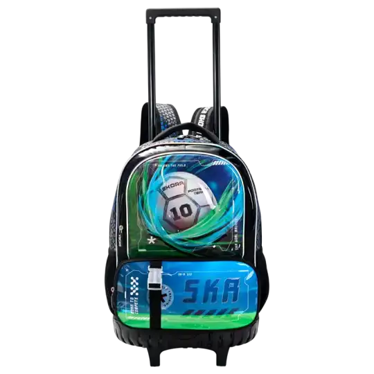MOCHILA CARRO REF PLAY FUTBOL PELOTA 18PULG