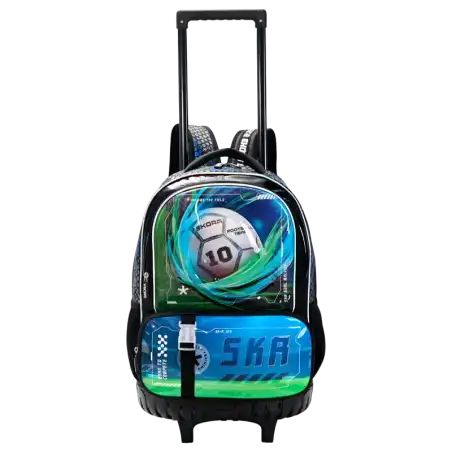 MOCHILA CARRO REF PLAY FUTBOL PELOTA 18PULG