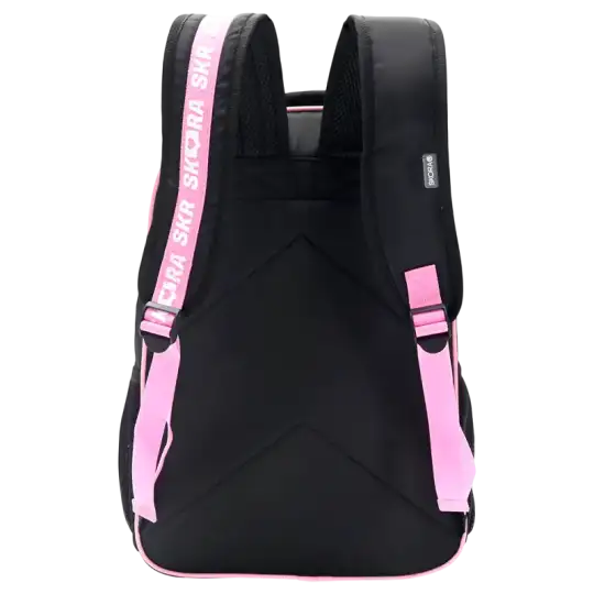 MOCHILA HAPPY CROMATICO NEG CEL 18PULG