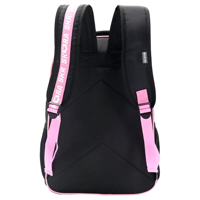 MOCHILA HAPPY CROMATICO NEG CEL 18PULG
