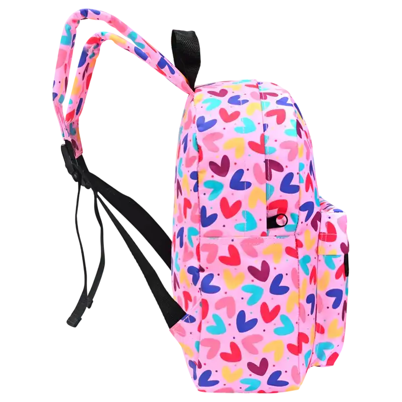 MOCHILA GOODPAK PRINT CORAZONES 12