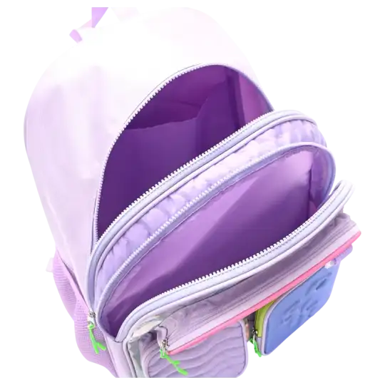 MOCHILA THINK LETTERING DERRETIDO CON LLAVERO 18
