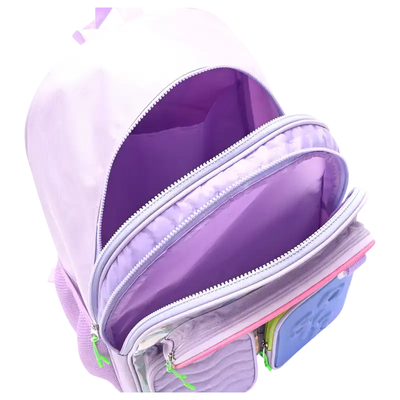 MOCHILA THINK LETTERING DERRETIDO CON LLAVERO 18