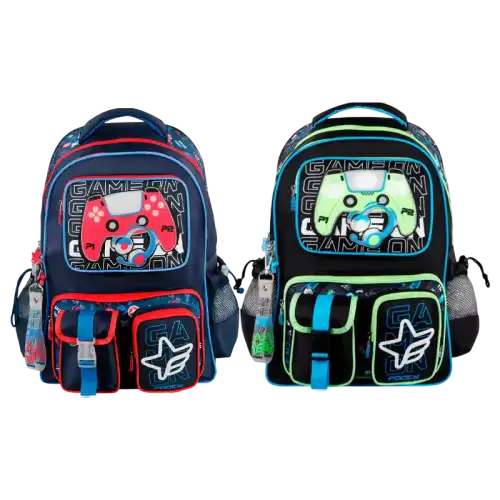 MOCHILA ESPALDA 18 LUZ LED GAME ON