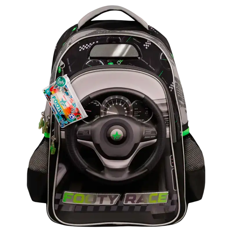 MOCHILA ESPALDA 18 F1 RACE NEGRO