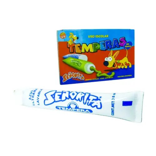 TEMPERA STA AZUL ULTRAMAR X10