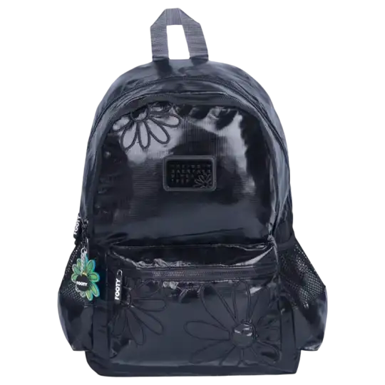MOCHILA ESPALDA 18 BIG KIDS DAISY NEGRO