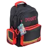 MOCHILA ESPALDA 18 COLOR LINE NEGRO