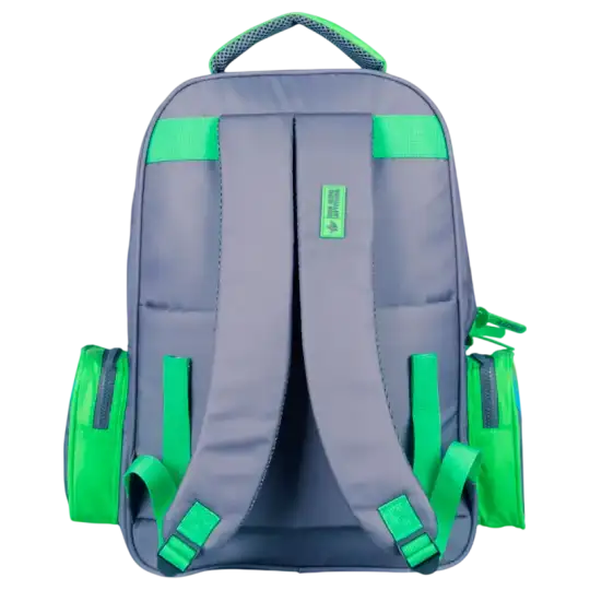 MOCHILA ESPALDA 18 COLOR LINE GRIS