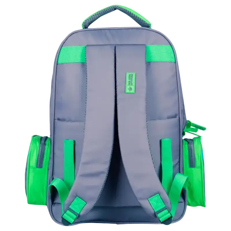 MOCHILA ESPALDA 18 COLOR LINE GRIS