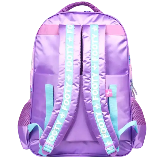 MOCHILA ESPALDA 18 DOGGIE LOVE LILA