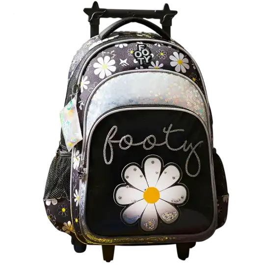MOCHILA CON CARRO 18 OHLALA NEGRO