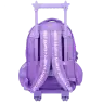 MOCHILA CON CARRO 18 C/LUZ QUEEN LILA