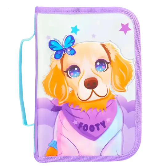 CARTU DESPLEGABLE DOGGIE LOVE LILA