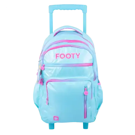 MOCHILA CON CARRO 18 COLORLAND AQUA