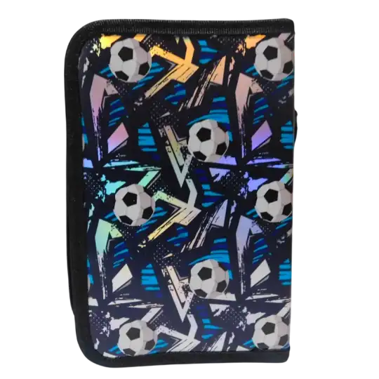 CARTUCHERA CANOPLA DESPL. LET S PLAY FUTBOL PIERNA